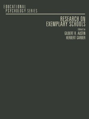 cover image of Research on Exemplary Schools